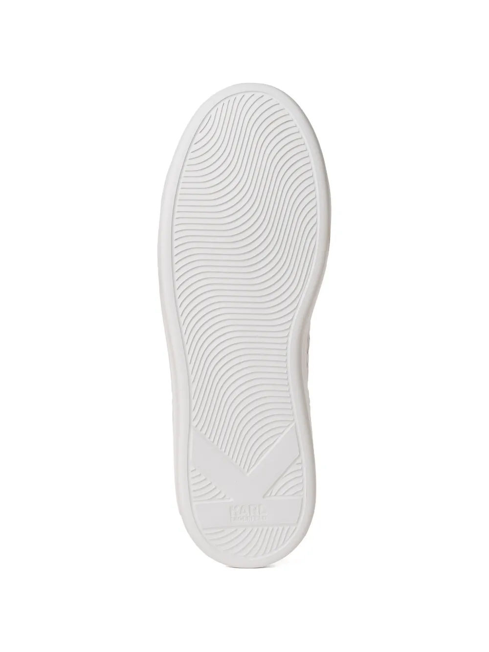 Karl Lagerfeld Kapri sneakers met monogram Wit