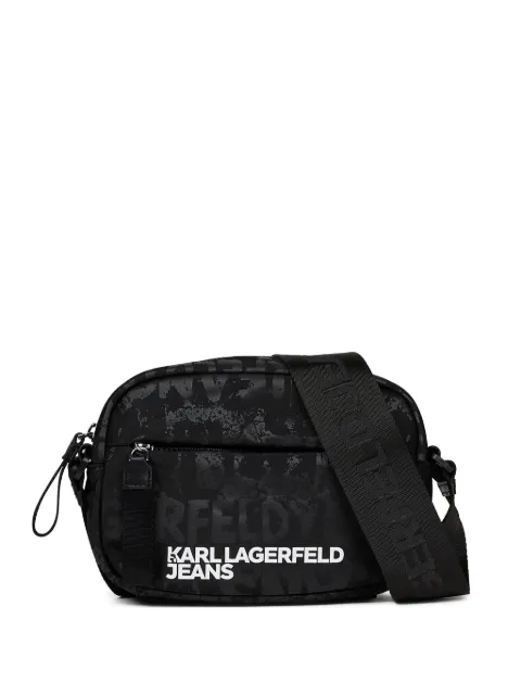 Karl Lagerfeld Jeans sac porté épaule à logo imprimé