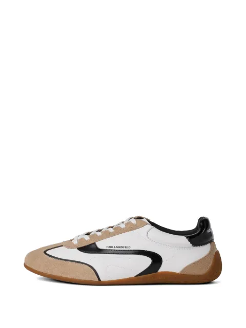 Karl Lagerfeld Jeans tenis Devon de piel con paneles