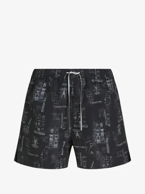 Karl Lagerfeld Rue St-Guillaume Badeshorts