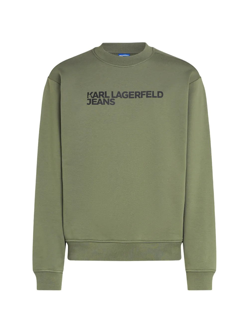 Karl Lagerfeld Jeans logo-print sweatshirt - Verde