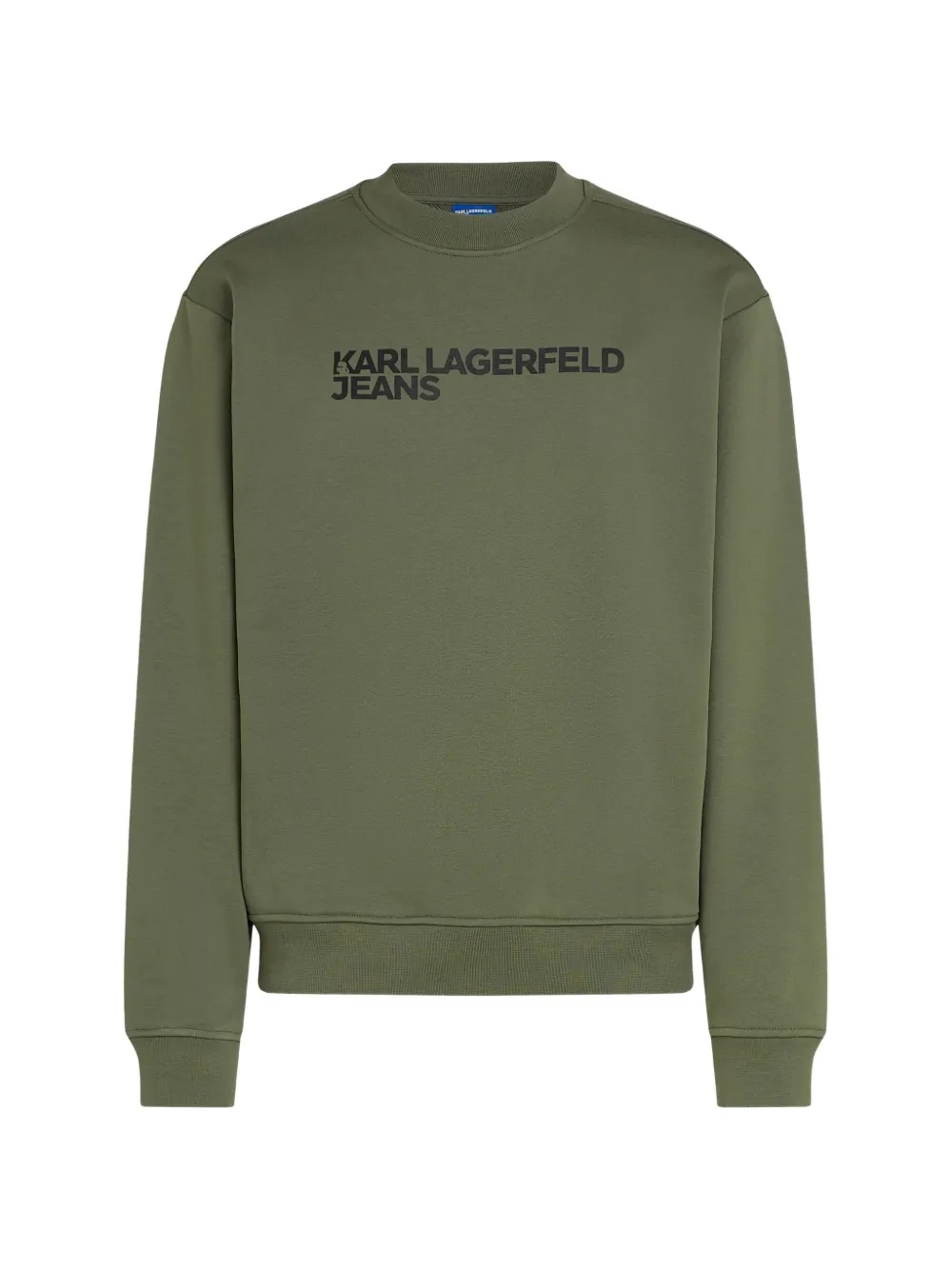 Karl Lagerfeld Jeans logo-print sweatshirt - Verde