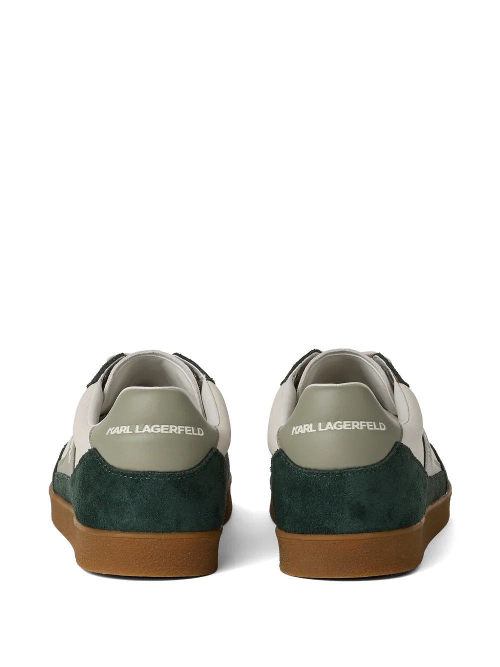 Karl Lagerfeld Kandidate leren sneakers Groen