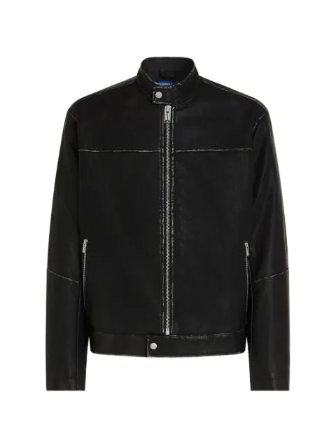 Karl Lagerfeld Jeans Karl Quote biker jacket