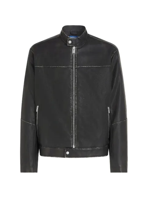 Karl Lagerfeld Jeans Karl Quote biker jacket