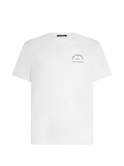 Karl Lagerfeld Rue St-Guillaume crew-neck T-shirt