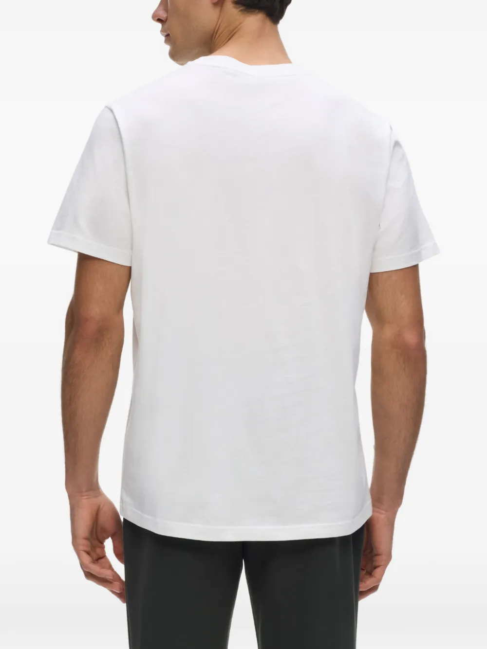 Karl Lagerfeld Rue St-Guillaume T-shirt met ronde hals Wit