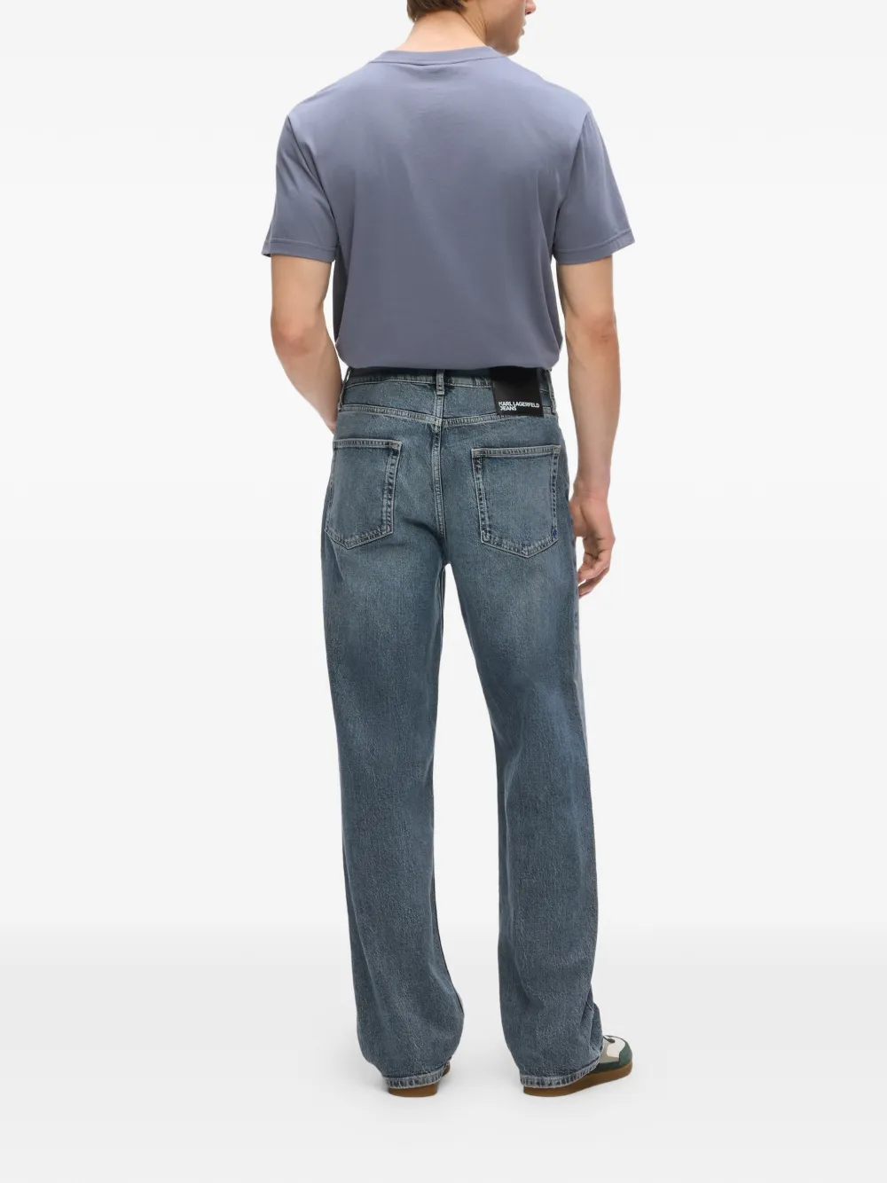 Karl Lagerfeld Jeans Ruimvallende jeans Blauw
