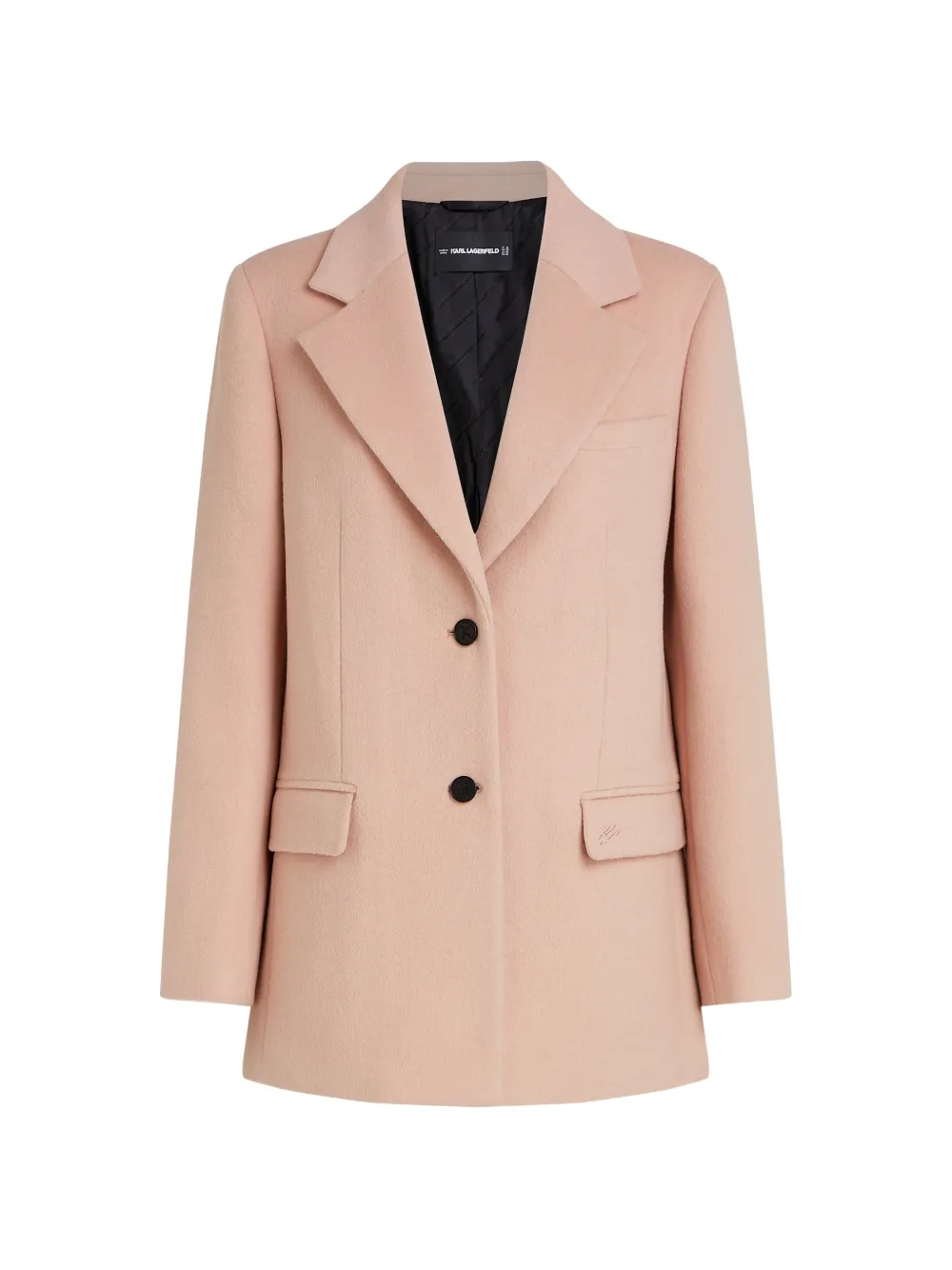 Karl Lagerfeld Cappotto monopetto - Rosa