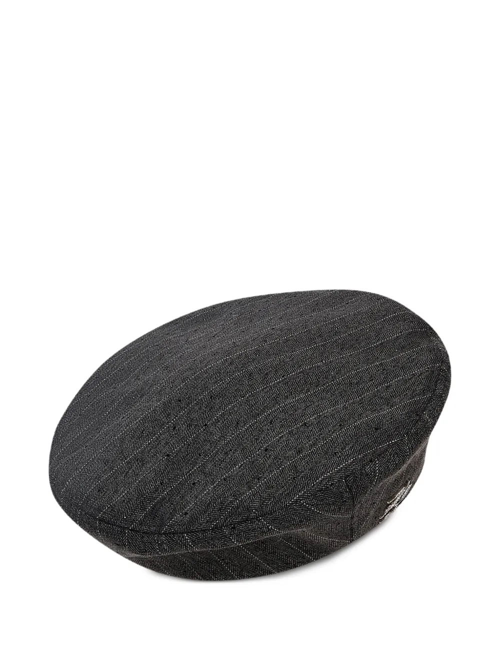 Karl Lagerfeld K Autograph baret met krijtstreep Grijs