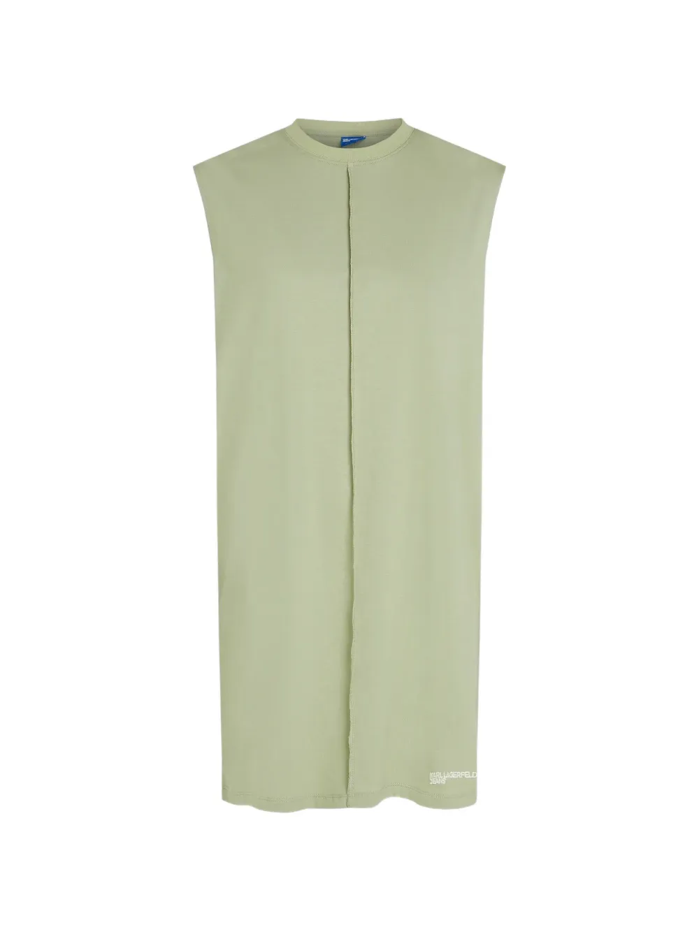 Karl Lagerfeld Jeans Mini-jurk met zoomdetail Groen