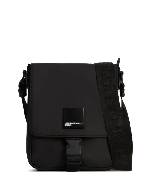 Karl Lagerfeld Jeans Venture logo-plaque messenger bag
