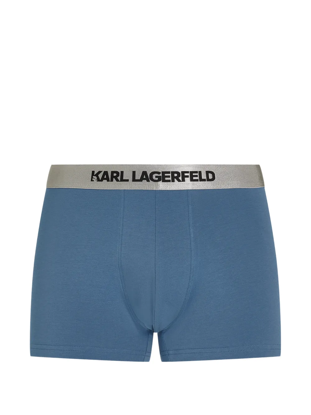 Karl Lagerfeld logo-waistband boxers (set of three) - Blu