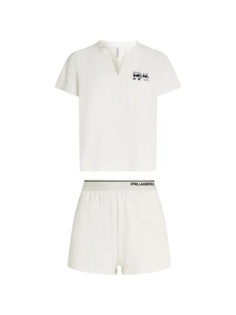 Karl Lagerfeld Ikon cotton pajamas