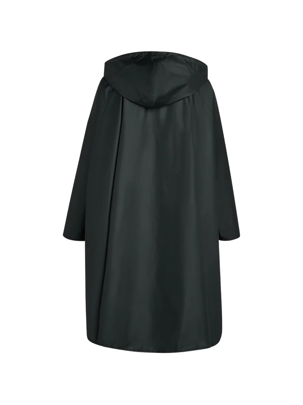 Karl Lagerfeld Poncho met capuchon Zwart
