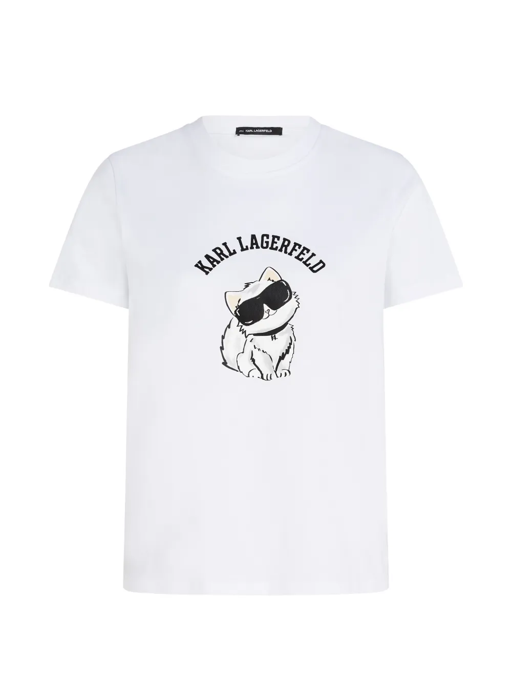 Karl Lagerfeld Ikon Choupette T-shirt - Weiß