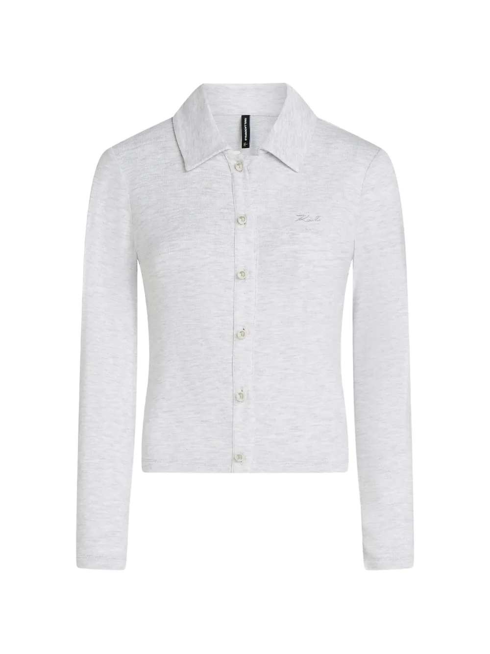 Karl Lagerfeld Cardigan con bottoni - Grigio