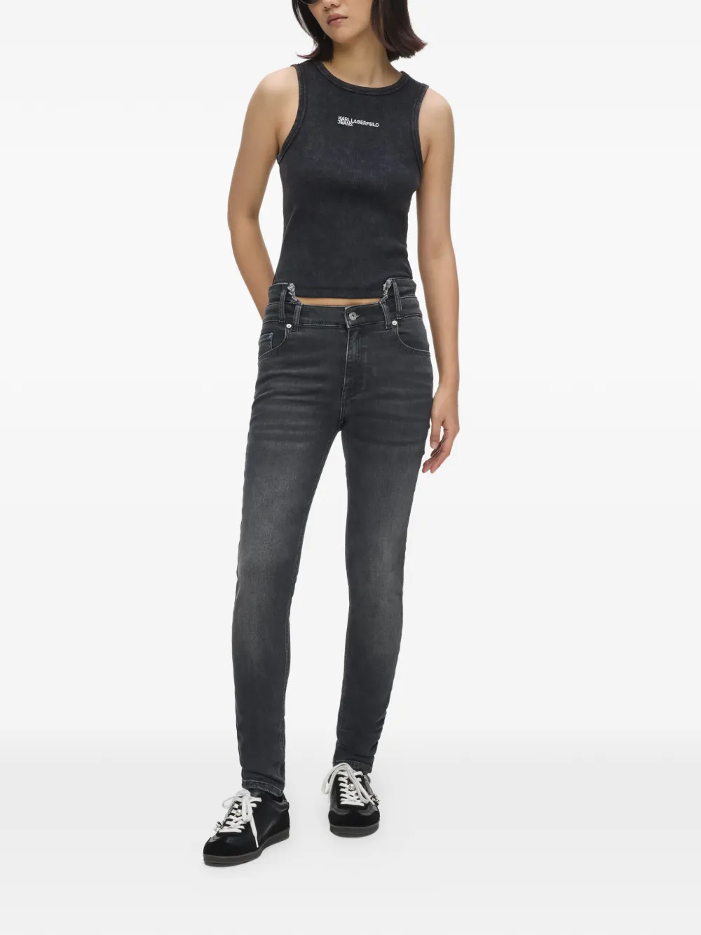 Karl Lagerfeld Jeans Skinny jeans Grijs