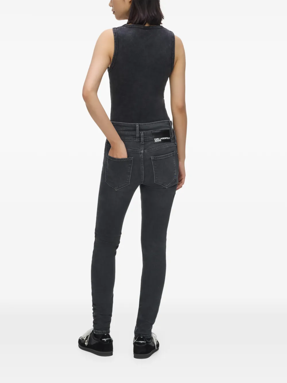 Karl Lagerfeld Jeans Skinny jeans Grijs