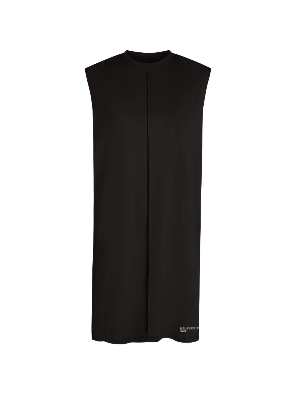 Karl Lagerfeld Jeans Minikleid mit Nahtdetail - Schwarz