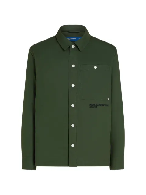 Karl Lagerfeld Jeans lightly padded shirt jacket