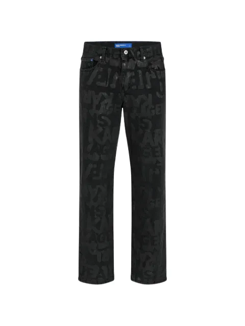 Karl Lagerfeld Jeans logo-print straight jeans