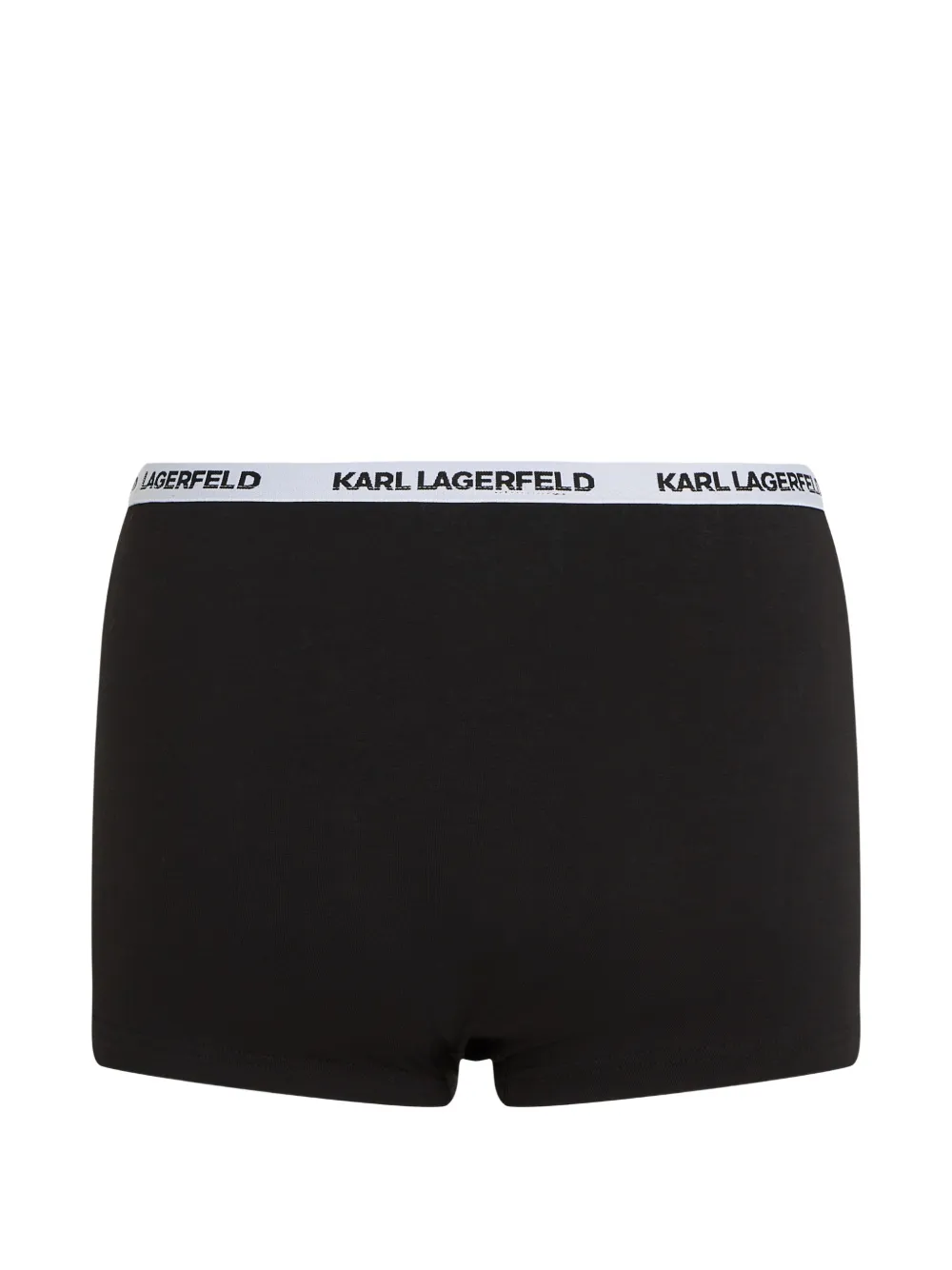 Karl Lagerfeld Essential boxershorts met logodetail Zwart