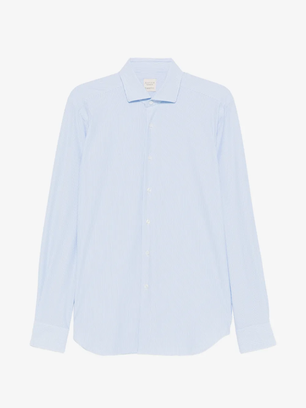 Xacus striped long-sleeve shirt | Blue | Image 1