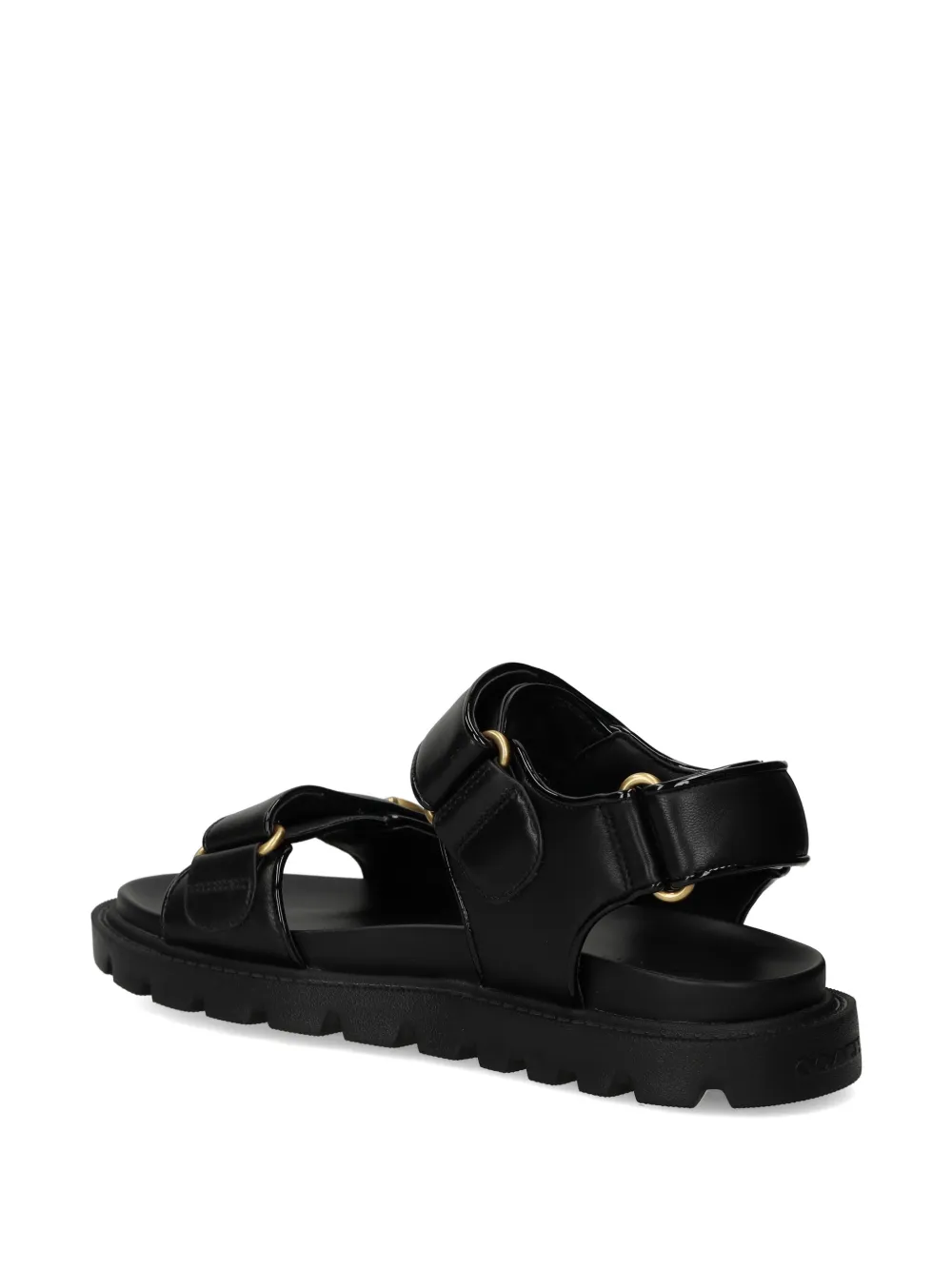 Coach Brynn logo-detail sandals Zwart