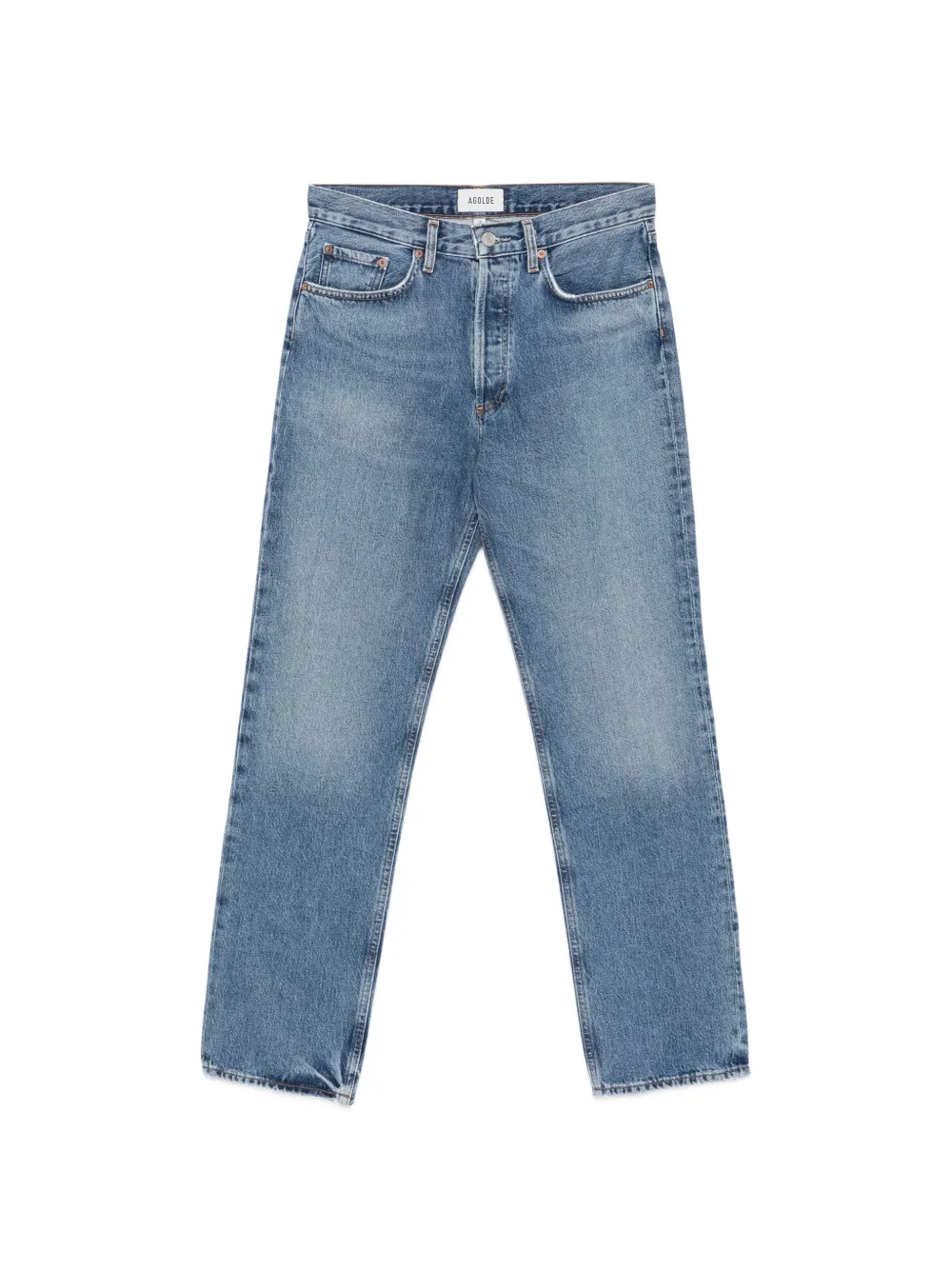AGOLDE Lana straight-leg jeans - Blu