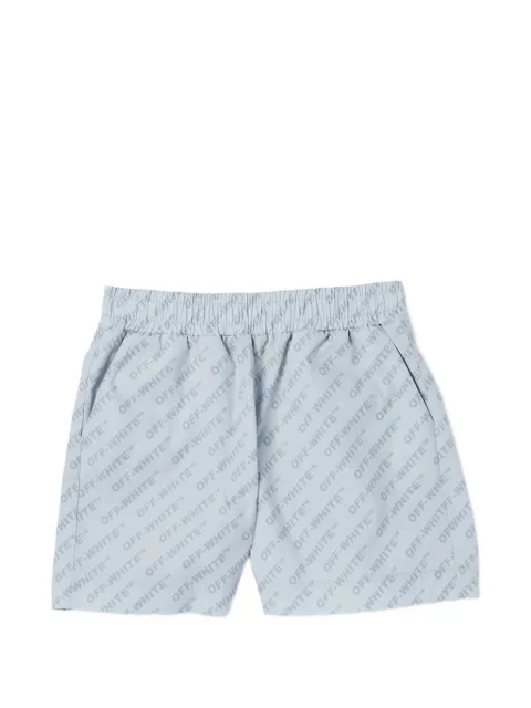 Off-White Kids logo-print shorts