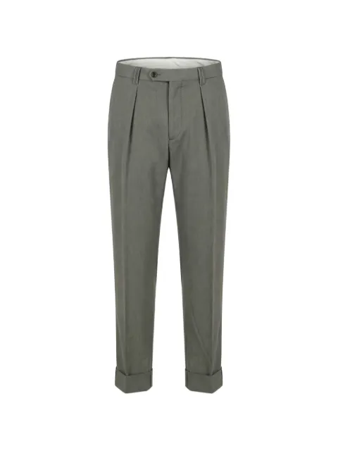 Berwich pantalon à design plissé