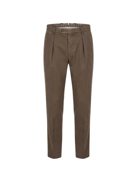 Berwich pleated wool trousers