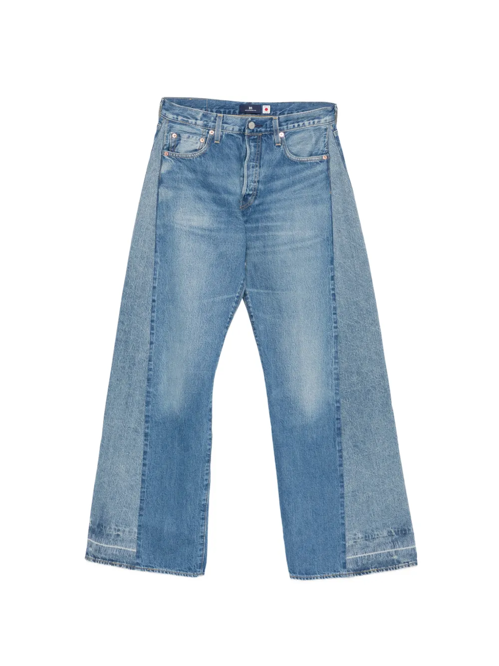 Levi's panelled straight-leg jeans - Blu