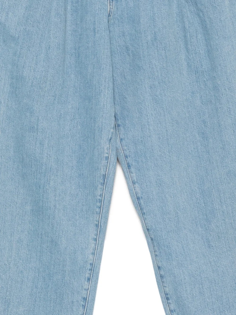 Levi's Blue Tab geplooide jeans met wijde pijpen Blauw