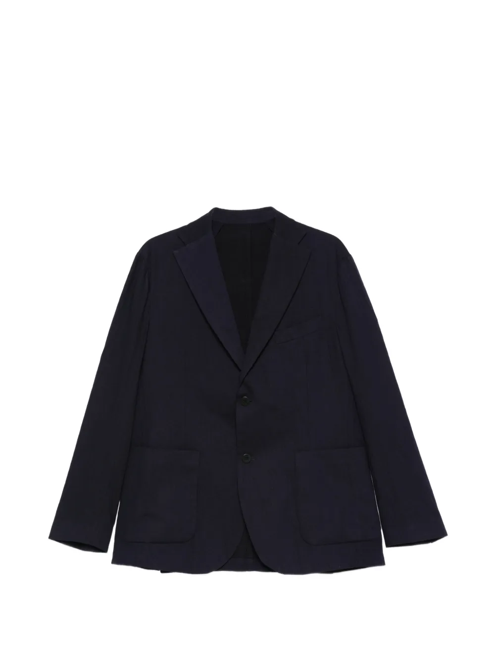 original vintage style patch-pocket blazer - Blu