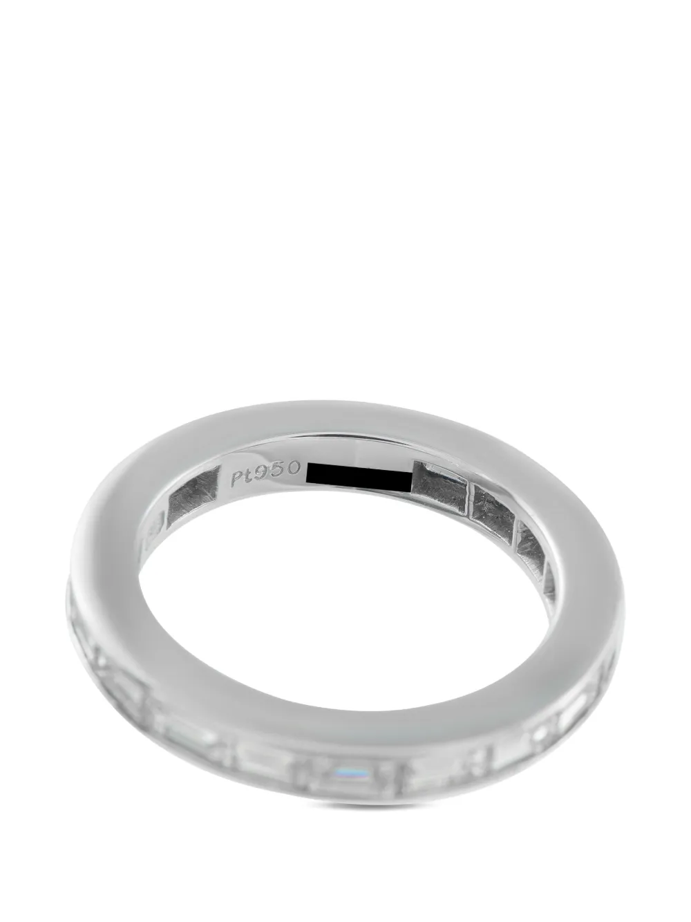 Harry Winston Eternity-band diamond ring - Silber