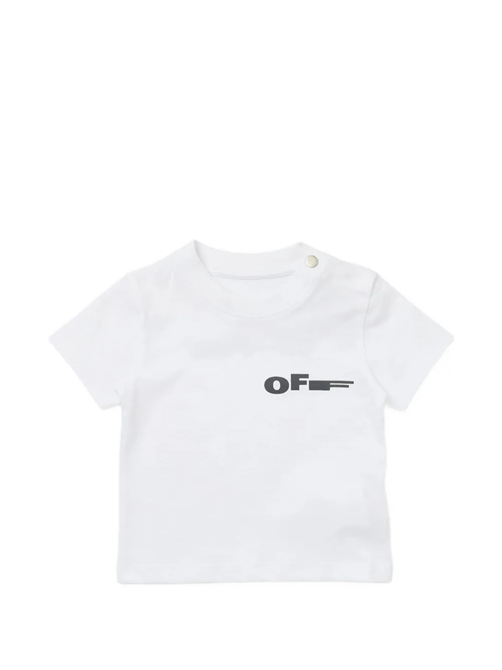 Off-White Kids logo-print T-shirt - Bianco
