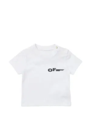 Album Di Famiglia Kids short-sleeve Cotton T-shirt | White
