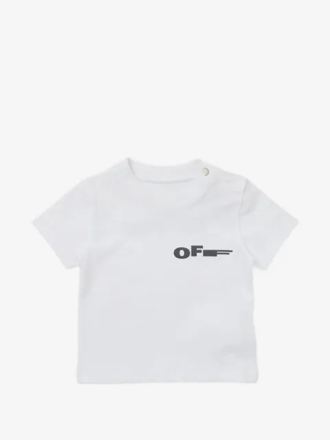 Off-White Kids logo-print T-shirt