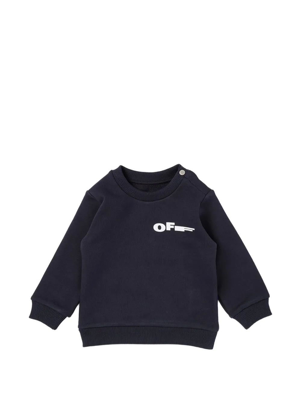 Off-White Kids Type sweatshirt - Blu