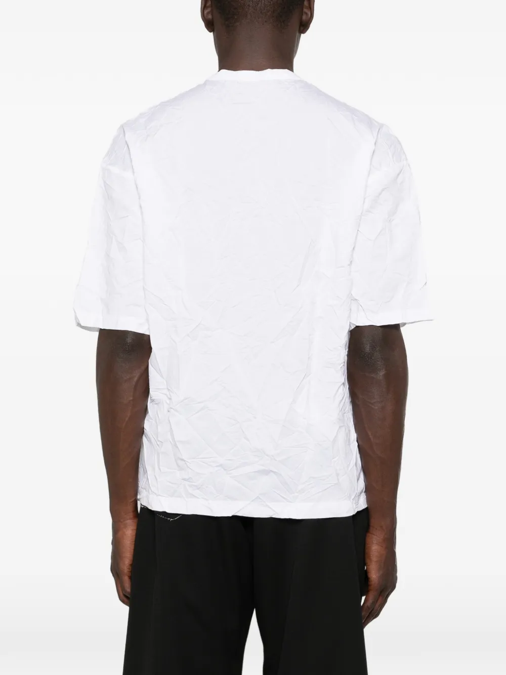 Comme des Garçons Homme T-shirt met borstzak Wit