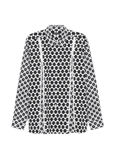Comme des Garçons Homme Plus geometric-pattern shirt