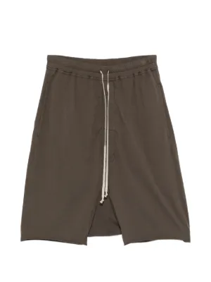 Rick Owens DRKSHDW Rick's Bela Cotton Shorts | Blue | FARFETCH
