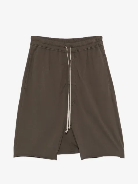 Rick Owens DRKSHDW shorts con cordones en la pretina