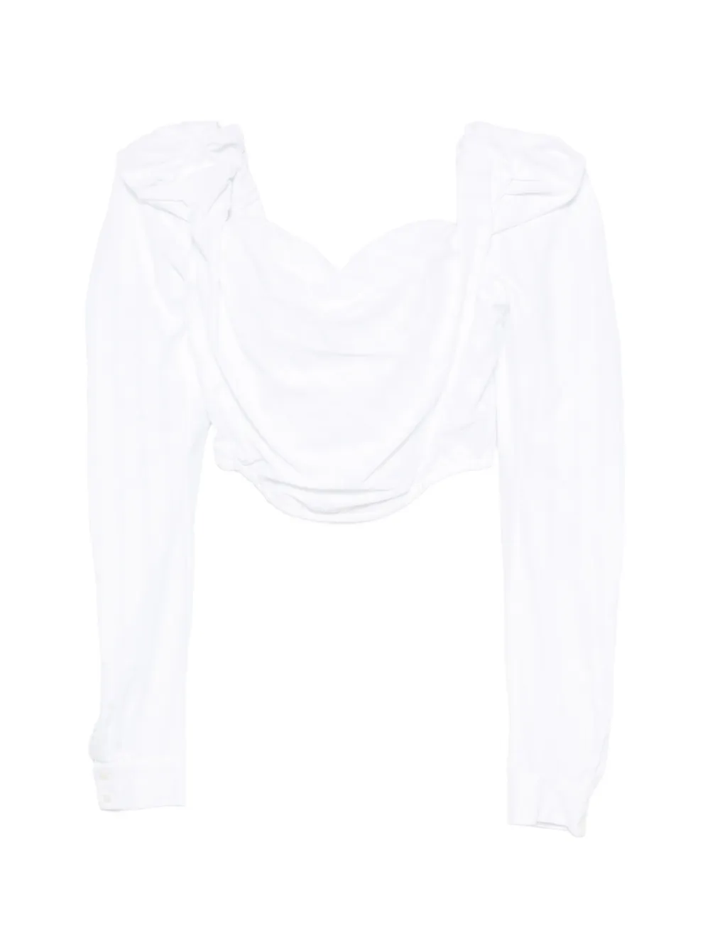 Vivienne Westwood Sunday corset top - Bianco
