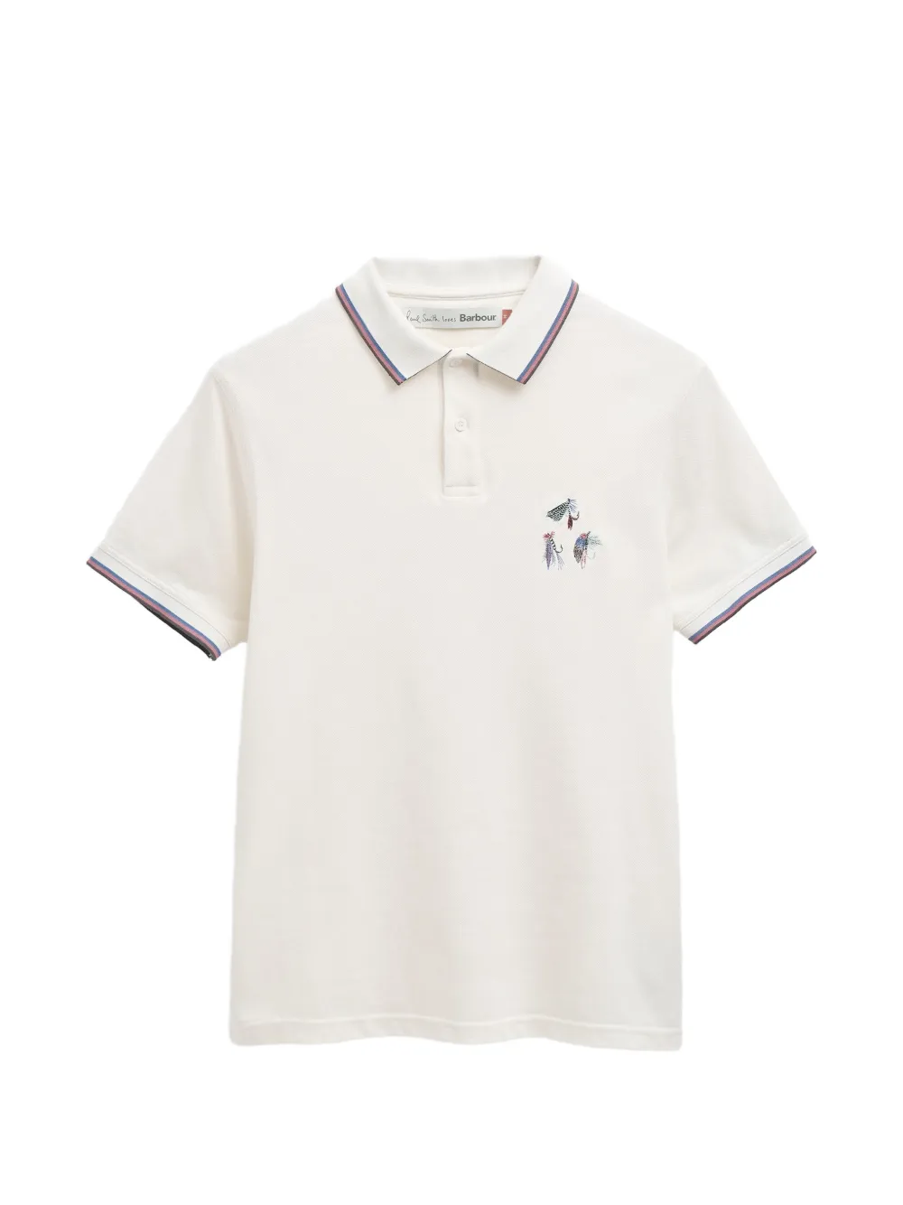 Barbour x Paul Smith Lure polo shirt - Bianco