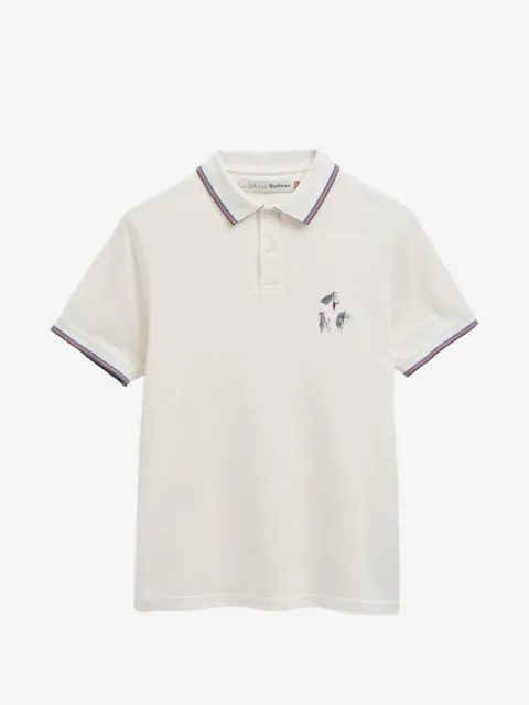 Barbour x Paul Smith Lure polo shirt