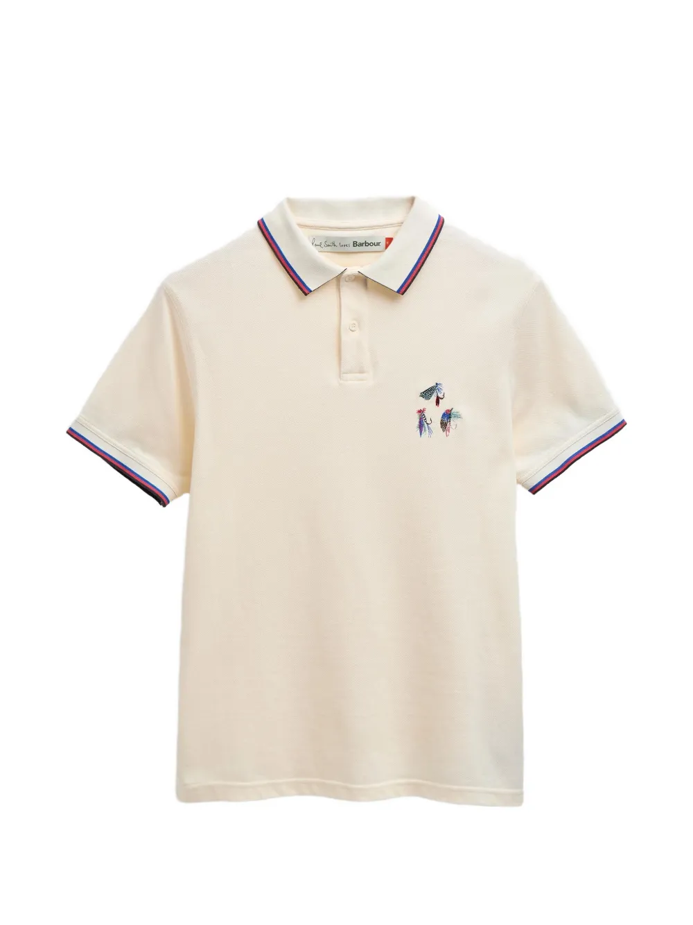 Barbour x Paul Smith Lure polo shirt - Bianco