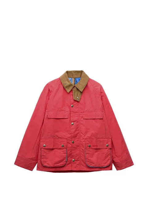Barbour x Paul Smith contrast-collar jacket